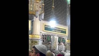 Roza e Rasool ka manzar ... Mohsin ki yadgar hazir