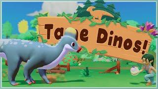 How To Easily Tame Dinos & Save Rare Colors! | Paleo Pines Tutorial