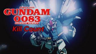 Mobile Suit Gundam 0083: Stardust Memory (1991-1992) Kill Count