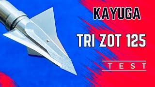 KAYUGA TRIZOT, 125 gr: BROADHEAD TEST