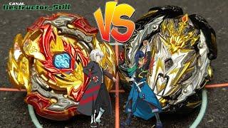 Lord Spriggan Blitz Dimension' VS Prime Apocalypse 0Dagger Ultimate Reboot' - Beyblade Burst