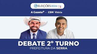 Disputa de 2° turno: candidatos a prefeito da Serra debatem ao vivo em A Gazeta e CBN