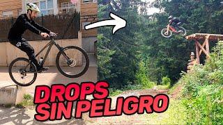 Cómo Aprender a SALTAR un DROP/Cortado en BICI Y no matarse en el intento  | Técnica MTB