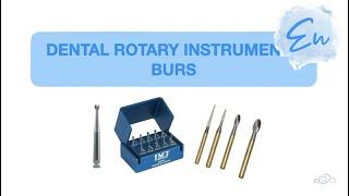 Operative Rotary Burs (carbide burs & diamond points, finishing & polishing instruments) - En