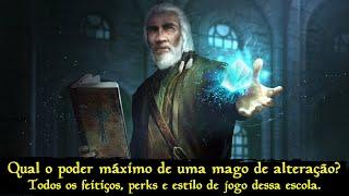 Skyrim - Quão poderoso pode ser um mago de alteração? Todos feitiços e habilidades dessa escola!