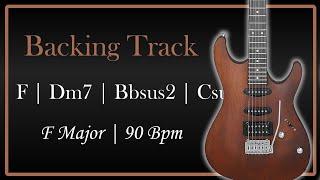 F Major Backing Track | 90 Bpm |