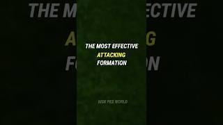 Best attacking formation in efootball |#efootball #shorts #pes