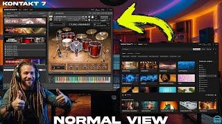 KONTAKT 7 - How To Get the Normal/Classic Interface 