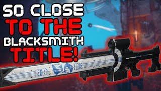 Destiny 2 - Farming Izanagi Forge Kills! Getting Close to Blacksmith!