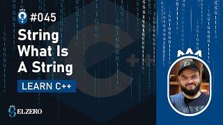 [Arabic] Fundamentals Of Programming With C++ #045 - String - What Is A String