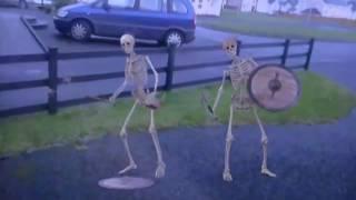 Angry skeletons