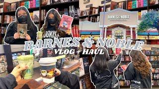 BARNES & NOBLE SHOPPING VLOG + HAUL | COME BOOK SHOPPING WITH US | BARNES & NOBLE HAUL | BOOKSTORE