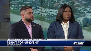 City of Boynton Beach hosting permit pop-up event