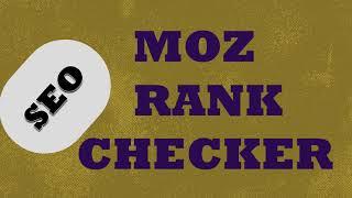 Mozrank Checker