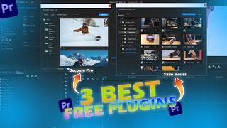 Top 3 PREMIERE PRO Plugins 2024 | The FREE Plugin Every Video Editor NEEDS!