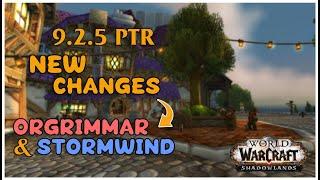 9.2.5 PTR Revamps - Orgrimmar/Stormwind & what they could actually mean!