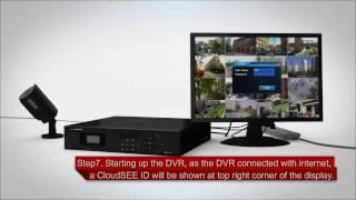 Jovision CloudSee DVR Operation Demo Video