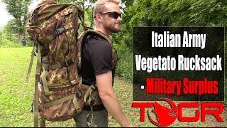 Best Military Pack? - Italian Army Vegetato Rucksack - Military Surplus