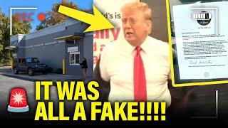 Trump FAILED STUNT at CLOSED McDonalds Gets REVEALED