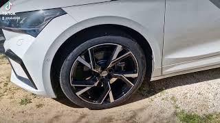 Gmp Italia Angel 21 pouces sur Skoda Enyaq.