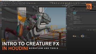 Intro to Creature FX In Houdini | Workflow and Tools