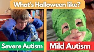 How Severe And Mild Autism Experience Halloween