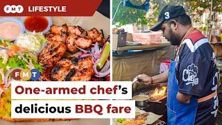 One-armed chef Sureshwaran serves tasty western food in PJ