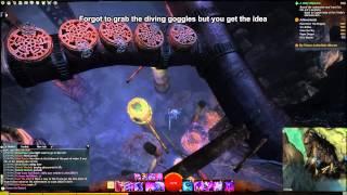 GW2 Not So Secret jumpinng puzzle diving goggles guide