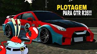 PLOTAGEM PARA GTR R35 CAR PARKING MULTIPLAYER!!!