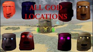 ALL GOD LOCATIONS!! | BOOGA BOOGA REBORN  AUGUST 2023!