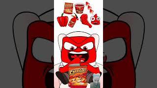 Red Food Emoticon MUKBANG