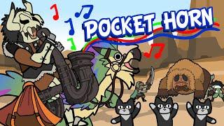 THAT'S ᴍʜ WILD: How we arrived at the POCKET HORN META. (Monster Hunter Wilds animation)