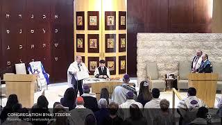 Sukkot Shabbat Chol ha-Moed Morning Service | Bar Mitzvah of Ethan Dvir | CBT | Oct. 19, 2024