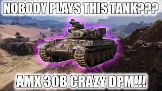 NOBODY Plays This Tank??? - World of Tanks AMX 30B CRAZY DPM!!!