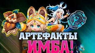 Артефакты натлана ИМБА? Genshin impact 5.0