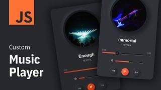 Complete Music Player From Scratch w Javascript