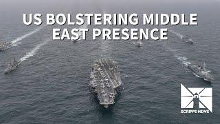 US military bolstering presence in the Middle East amid Israel-Iran tensions