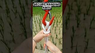 Strongest Knot for Hanging and Lifting #technique #knot #knowledge