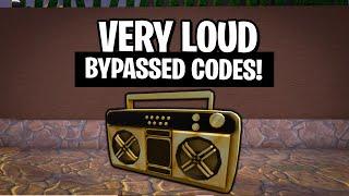 VERY Loud and Annoying Bypassed Roblox Boombox Audio Codes/ids  [WORKING]