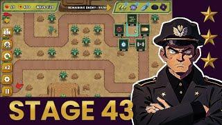Turret Defense King - Stage 43 Playthrough