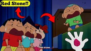 Shinchan Banned Horror Episode | Horror Red Stone | Toon Dubber Duo