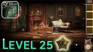 Can You Escape The 100 Room 16 Level 25 Walkthrough (50 Rooms 16)