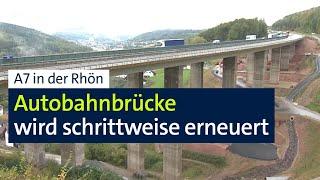 Lkw heute etwa dreimal so schwer: Brücke Römershag an A7 nach 55 Jahren marode | BR24