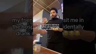 HE ACCIDENTALLY DRANK IT