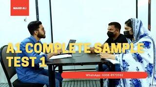 IELTS Life Skills A1 sample test Complete │ Speaking and Listening │ Latest Test 2024 │ Mahid Ali