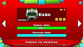 "dash" - full gameplay | MaksBro geometry dash