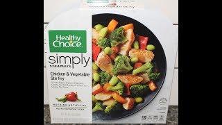 Healthy Choice Simply Steamers Chicken & Vegetable Stir Fry Review