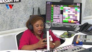 Wasafi FM's Salma Dacotha reads SATO's mention LIVE on 88.9