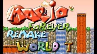 Mario Forever Remake - World T walkthrough