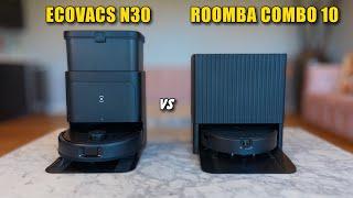 Ecovacs Deebot N30 vs Roomba Combo 10 - Can Cheaper Win?